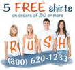 Fast Custom T-shirts Printer Rush Order Tees Introduces New Customizable Ship Dates